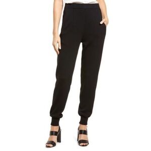 Ming Wang Black‎ Knit Sweatpants Joggers
